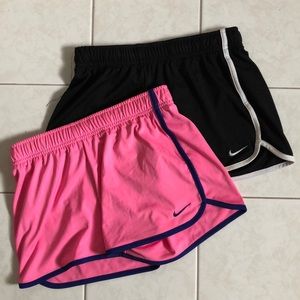 Two Nike Dri-Fit Workout Shorts